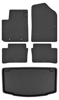 Immagine prodotto di Tappetini gomma SolidTread + bagagliaio per Kia Picanto II 2011-2017 5 pezzi
