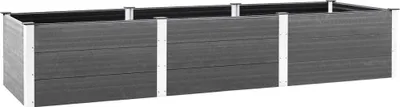 Produktbild von Hochbeet Grau 300x100x54 cm WPC