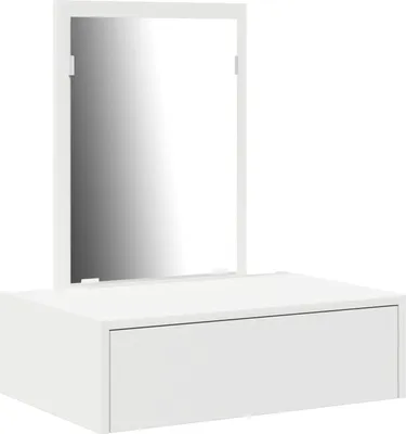 Produktbild von Möbel Schminktisch Wandmontage Weiß 60x40x70 cm - Schminktische 865190