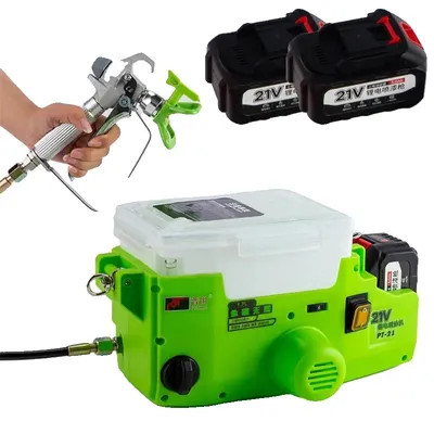 Produktbild von Farbsprüher, Elektrische Leistung, Hochdruck, 2 Batterien