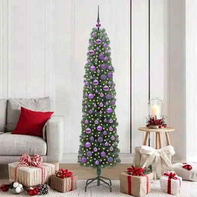 Obrázok produktu pre Maison Exclusive - Umelý vianočný stromček s 300 LED diódami a stojanom, zelený, 180 cm