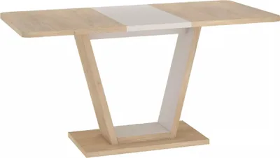 Obrázek produktu pro Rozkládací jídelní stůl 120(160)x80 ILIAS - dub / kašmír