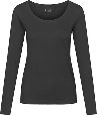 Produktbild von EXCD Langarmshirts Plus Size Damen, Charcoal, XXL