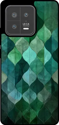 Produktbild von Smartphonica Handyhülle Geeignet für Xiaomi 13 mit grünen Blättern drucken - TPU zurück Abdeckung Fall grüne Blätter Design