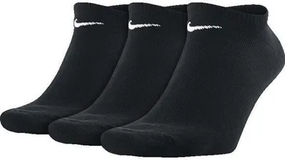 Produktbild von Nike Unisex Everyday Lightweight No-show 3 er Pack-  SX7678 010 schwarz , Farbe:Schwarz, Textil:46-50