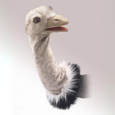 Zdjęcie produktu dla Marionetka sceniczna "Strusia" firmy Folkmanis