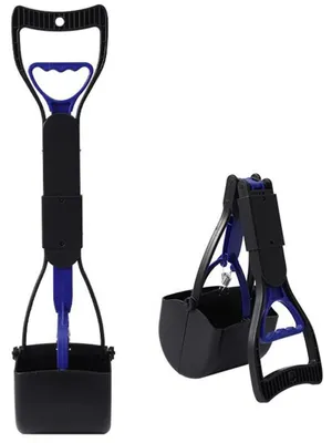 Immagine prodotto di JINGUWU, paletta per raccogliere gli escrementi del cane, lunghezza 37,5 cm, resistente, portatile, ideale per cani di taglia media