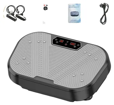 Produktbild von Vibrationsplatte, Ganzkörpertraining, Fettverbrennung, GRAU