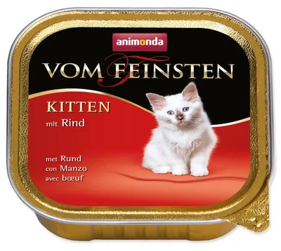 Zdjęcie produktu dla animonda Vom Feinsten, Kocięta, Wołowina, 100 g