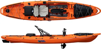 Produktbild von Galaxy Kayaks Supernova FX Sit on Top Angelkajak Steuerung Sitz Galaxy Kayaks:(CI) Orange