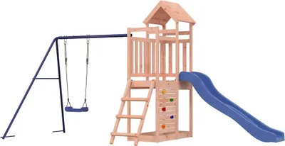 Produktbild von vidaXL Spielturm Massivholz Douglasie