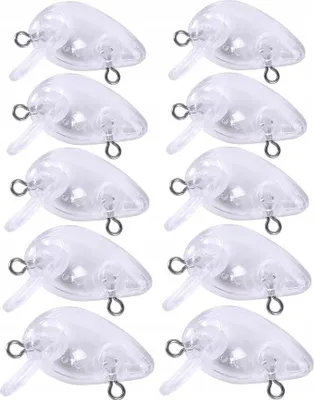 Image de CORPUS Wobbler HAPPY SANDACZ OKOŃ DIY TO PAINT 3cm 1.2g 10pcs