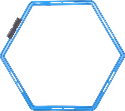 Obrázok produktu pre Multipack 4ks Agility Hex preskakovací šesťuholník, modrá