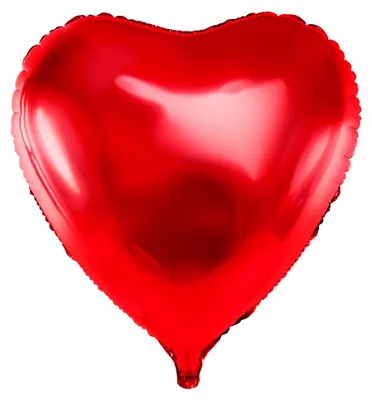 Produktbild von Folienballon Herz 68x72cm rot.33907