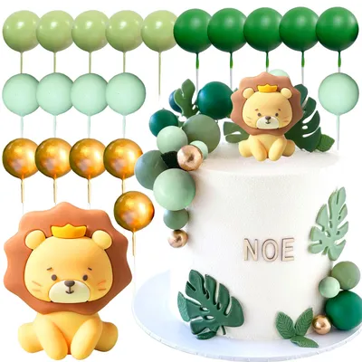 Produktbild von Löwe Tortenspitze für Geburtstage und Baby-Shower