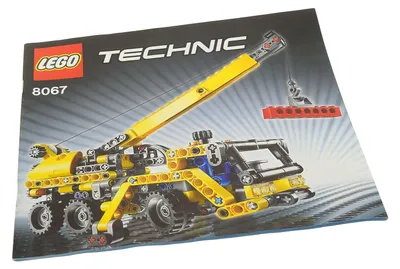 Produktbild von 1x Lego Technic Bauanleitung Heft 1 Model Construction Mobiler Mini Kran 8067