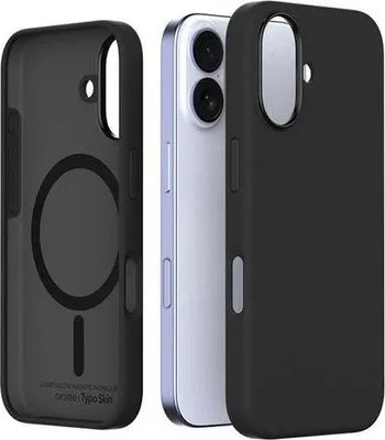 Obrázek produktu pro Pouzdro ARAREE Typo Skin M pro iPhone 16, černé