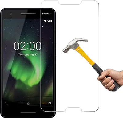 Produktbild von ino Schutzglas  kompatibel mit Nokia 2.1  DisplayschutzSchutz   Harte Schutz  9H Härte Displayglas
