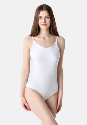 Produktbild von Merry Style Damen Body Ärmellos MS10-285 (Weiß, L)