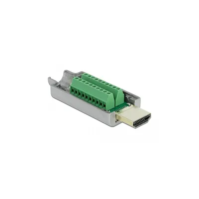 Image de DELOCK HDMI-A Stecker zu Terminalblock mit Metall Gehäuse