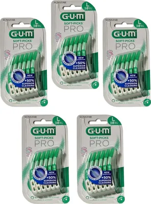 Produktbild von 5x GUM Soft-Picks Pro large 5x 30 Stück