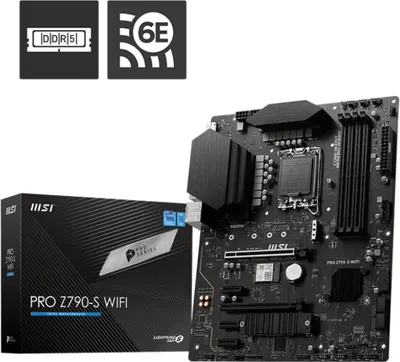 Immagine prodotto di MSI PRO Z790-S WIFI scheda madre Intel Z790 LGA 1700 ATX