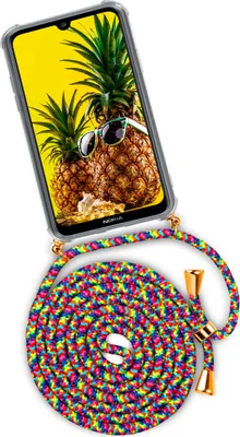 Produktbild von TWIST-Case + TWIST-Cord für Nokia 2.2, Farbe:Fruity Friday (Gold)