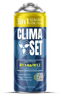 Image de Solidchoice - Fluide de climatisation 3-en-1 avec agent d'étanchéité et huile