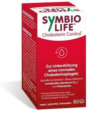Image de Symbiolife Contrôle du cholestérol avec phytostérols 80 comprimés