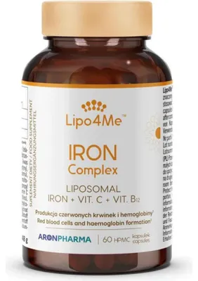 Immagine prodotto di AronPharma Lipo4Me IRON Complex 60 capsule