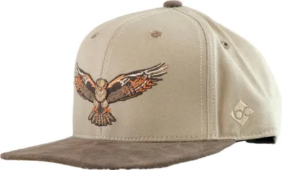 Produktbild von BAVARIAN CAPS Snapback Cap Falke grau