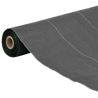 Zdjęcie produktu dla vidaXL Włóknina przeciw chwastom czarna 1x50 m PP