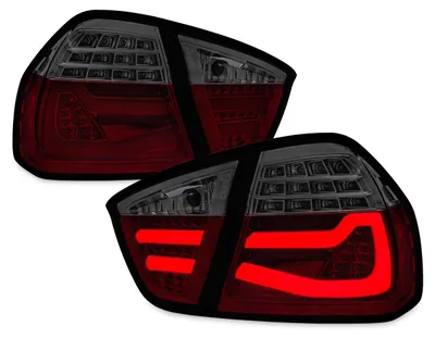 Für BMW 3er E90 ab 2004-2008 Original LED Lightbar Rückleuchten Schwarz Rot in der Farbe Schwarz von Jom Car-Parts GmbH