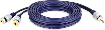 Obrázok produktu pre Konektor stereo jack 3,5 – rozbočovač 2 x stereo jack 3,5 VITALCO Konektor stereo jack 3,5 – rozbočovač 2 x stereo jack 3,5
