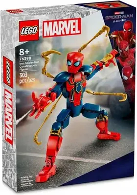 Image de 76298 - LEGO Super Heroes - Figurine Iron Spider-Mana