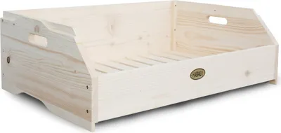 Produktbild von HABAU Stapelkiste Maxi aus Naturholz, 59 x 38 x 18 cm