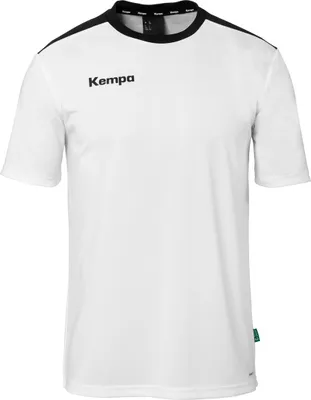 Produktbild von Kempa Trainings-T-Shirt Emotion 27 Unisex 2005123_01 weiß/schwarz L