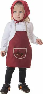 Immagine prodotto di Costume da cuoco rosso per bambini - 7-9 anni