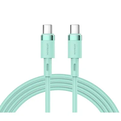 Immagine prodotto di Joyroom S-1230N9 Cavo di trasferimento dati e ricarica, 2x USB Tipo-C, PD 60W, 1,2m, verde