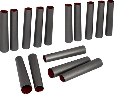 Produktbild von 15 Große Schaumrollen-Formen Set 13,5cm Antihaft-beschichtet Teflon - Traditionelle Backform Schillerlockenform Röhrchen Spritztüllen Sahnerollen (15)