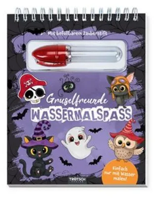 Produktbild von TRÖTSCH - Wassermalspaß mit Zauberstift Gruselfreunde| Ab 3 Jahren