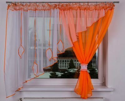 günstig online Orange und Gardinen Vorhänge kaufen in