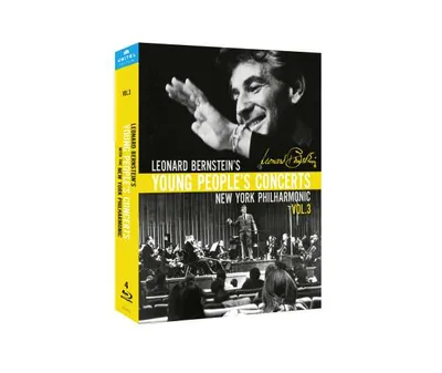 Obrázok produktu pre Leonard Bernstein - Young Peoples Concerts with the New York Philharmonic Vol.3 - Unitel Edition - (Blu-ray Video / Classic)