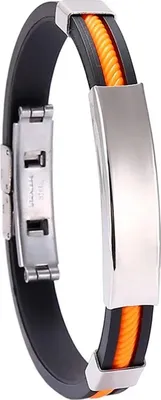 Image de Bracelet OT-33374 Orange pour Homme - Élégance Moderne KP33374