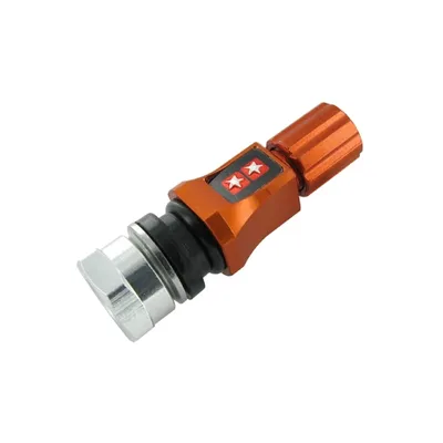 Image de Stage6 capuchon de valve orange CNC