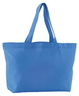 Image de Westford Mill - Sac à provisions « EarthAware », twill LT2191 (taille unique) (bleu barbeau)