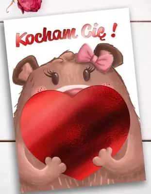 Produktbild von Carnet B6, Valentinstag, Teddybär