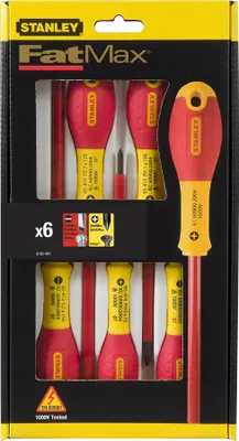 Immagine prodotto di Set di 6 cacciaviti Fatmax + tester