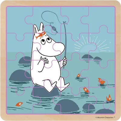 Immagine prodotto di Puzzle in legno Moomin Pesca