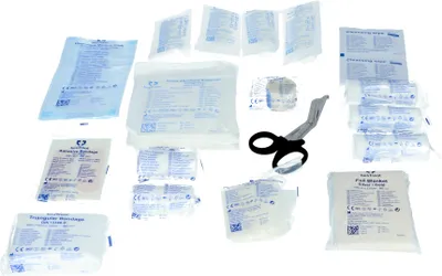 Immagine prodotto di Kit di pronto soccorso Carpoint da 43 pezzi DIN 13164:2022